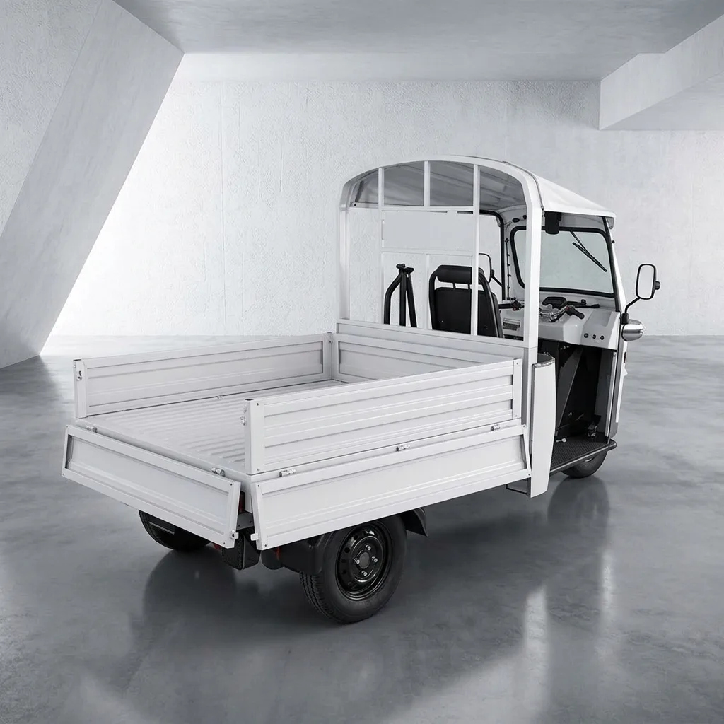eTuk L5 Pickup open bed utility configuration